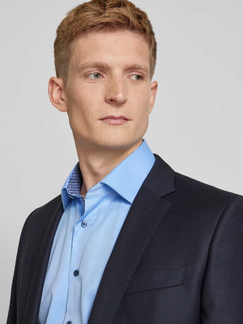 Eterna Modern fit zakelijk overhemd met kentkraag