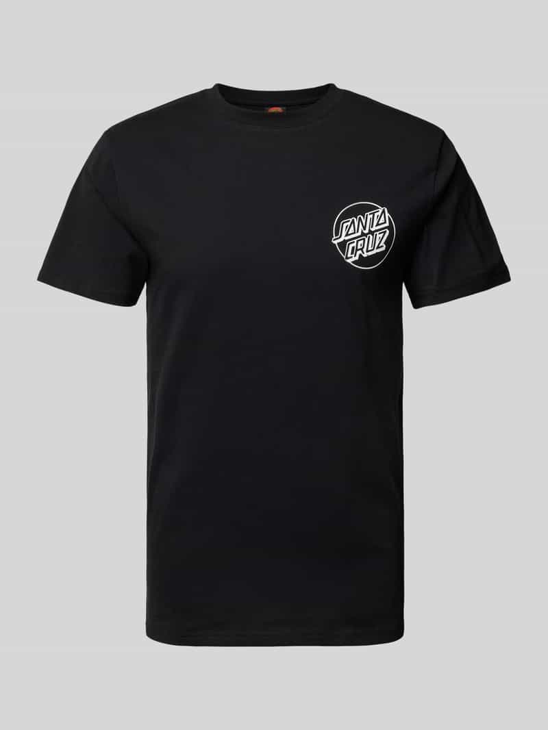 Santa Cruz T-shirt met labelprint