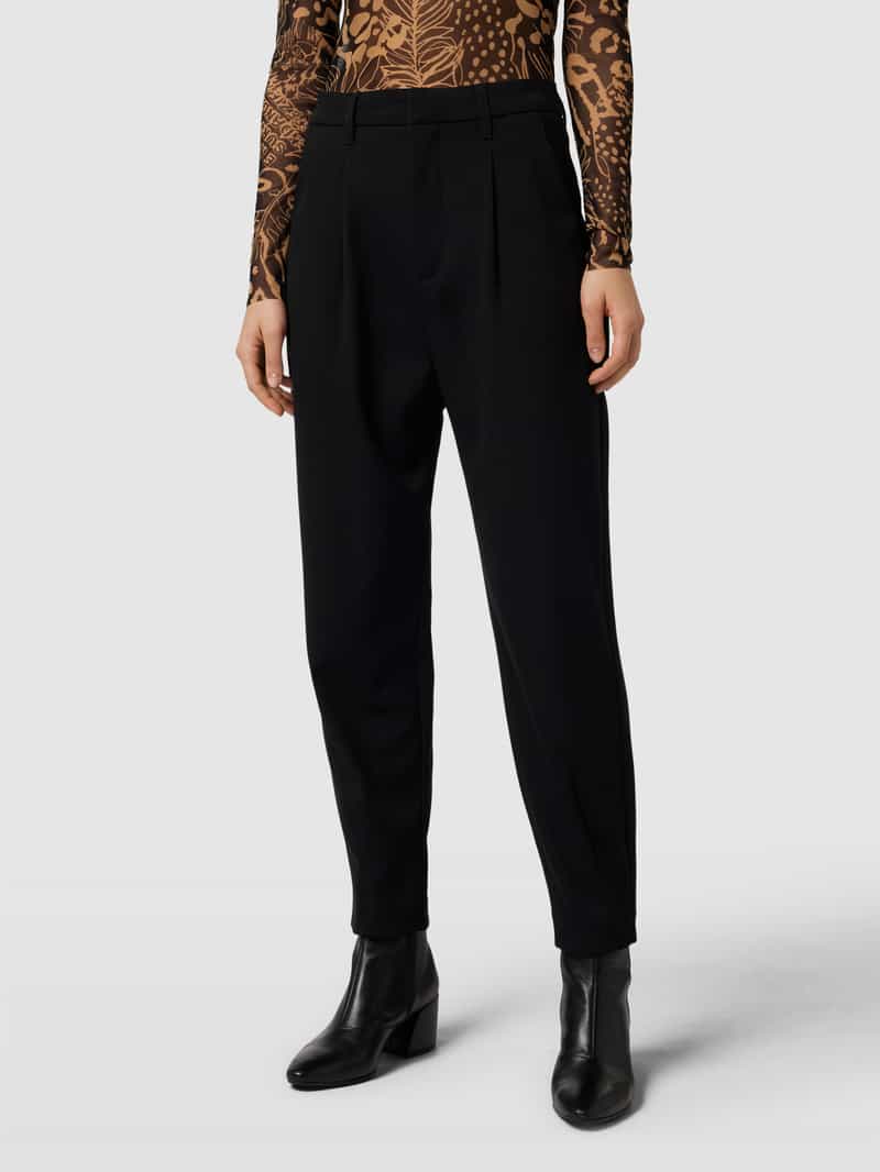 Stoffen broek in effen design Copenhagen Muse