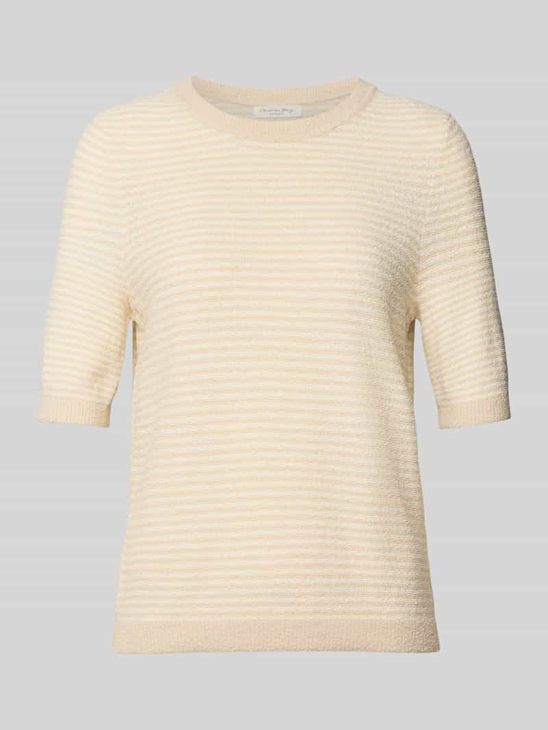 Christian Berg Woman Gebreide pullover met 1 2-mouwen