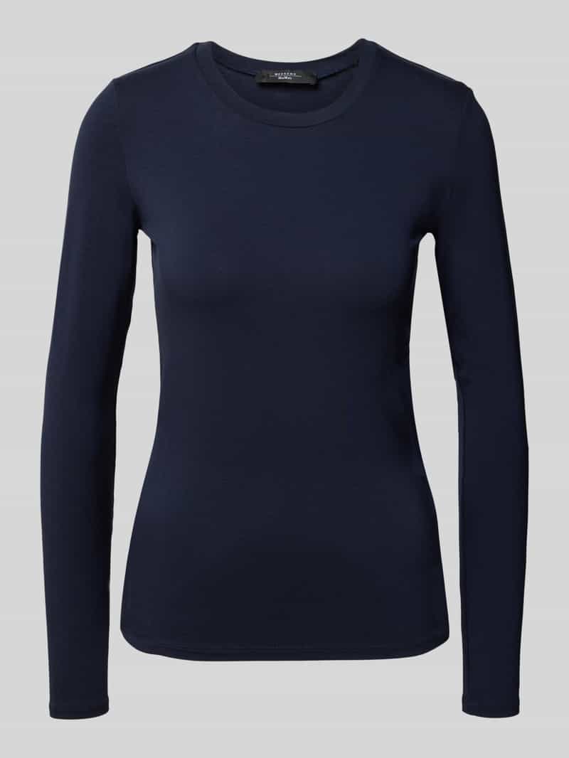 Weekend Max Mara Regular fit shirt met lange mouwen van viscosemix model 'MULTI'
