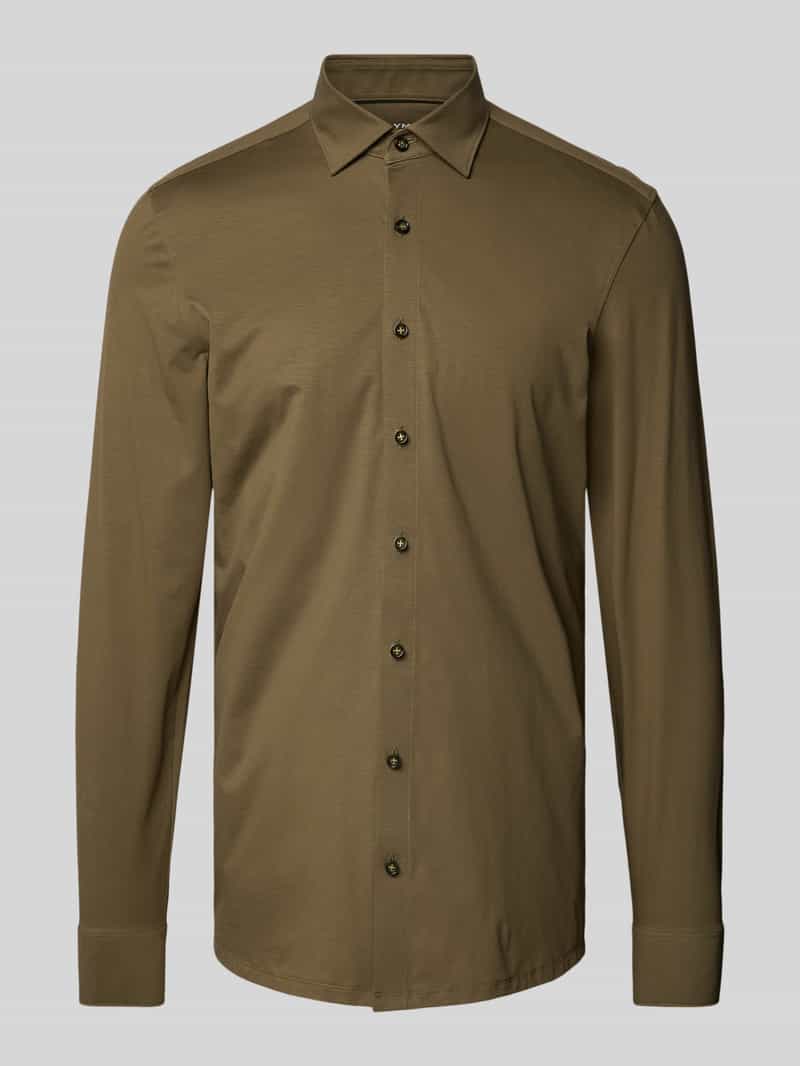 OLYMP Level Five Slim fit zakelijk overhemd met kentkraag model 'New York'