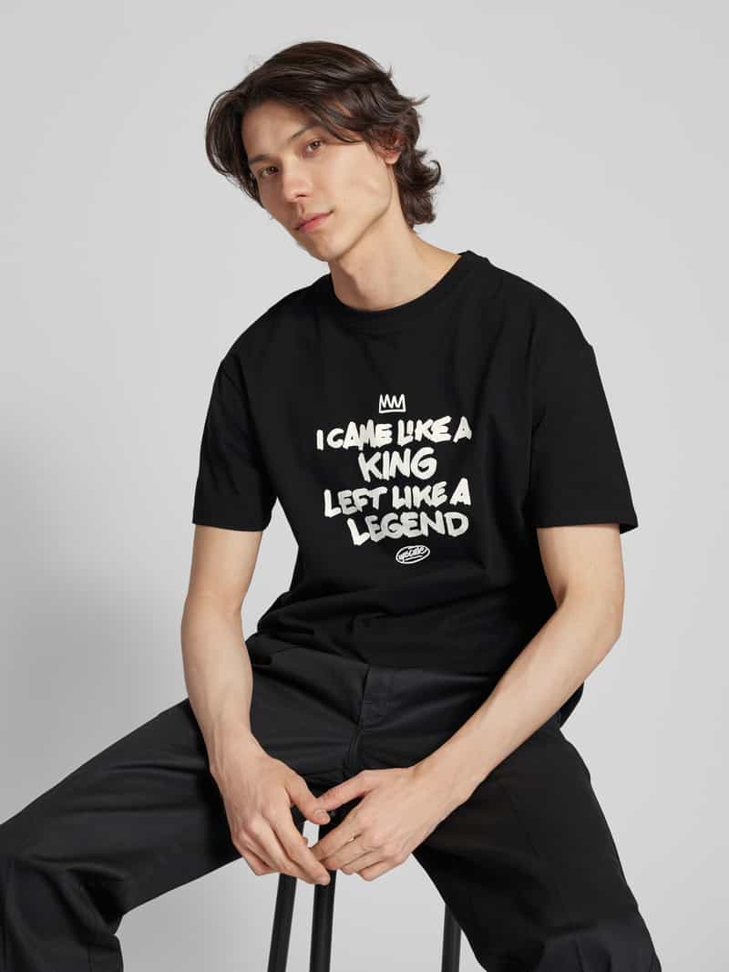 mister tee Oversized T-shirt met statementprint model 'Like a Legend'
