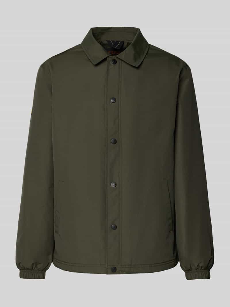 Superdry Jack met platte kraag en steekzakken