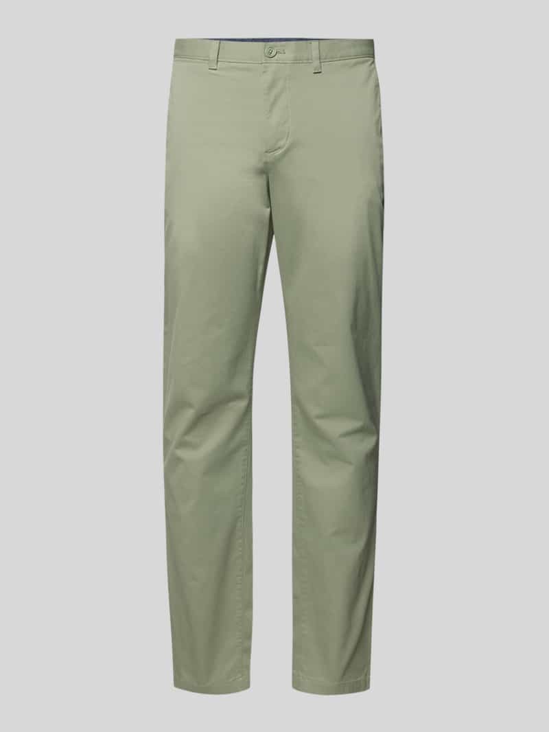 Tommy Hilfiger Straight leg chino van katoenmix model 'DENTON'