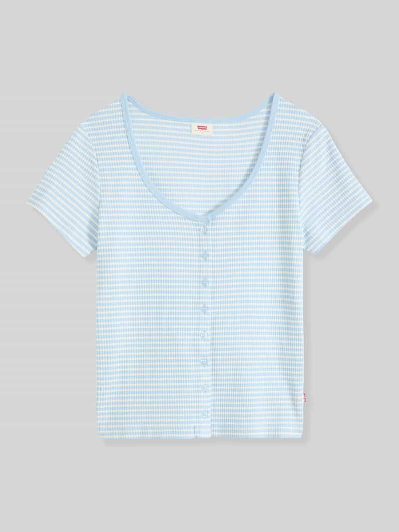 Levi's Slim Fit t-shirt van katoenmix model 'AUSTEN'
