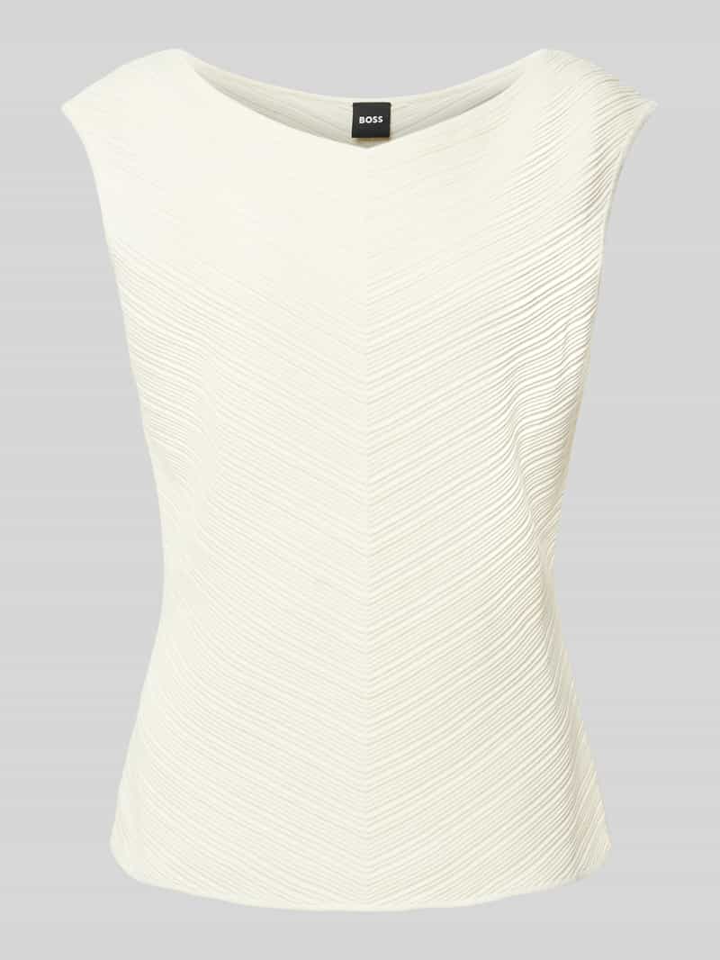 Boss Blousetop van viscosemix model 'Faitini'