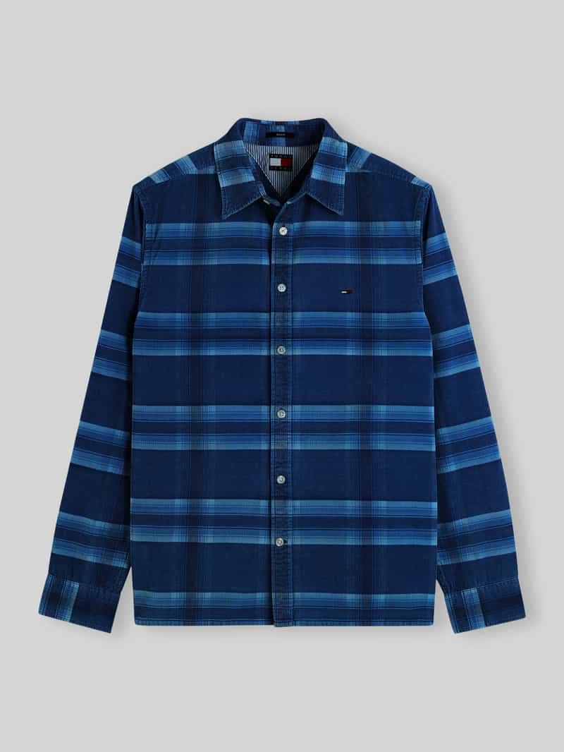 Tommy Jeans Regular fit vrijetijdsoverhemd met cordstructuur