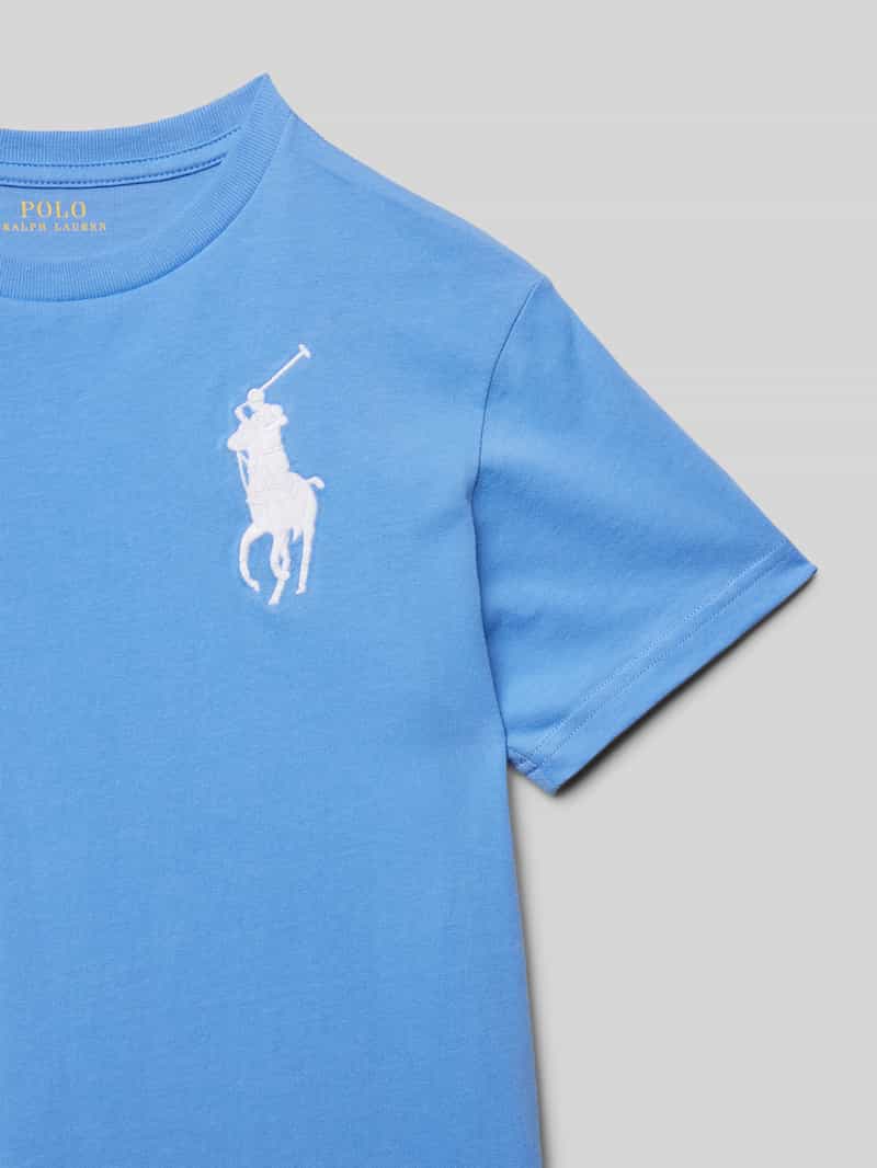 Polo Ralph Lauren Teens T-shirt met labelstitching