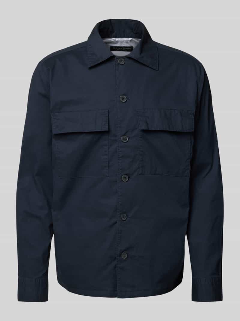 Marc O'Polo Comfort fit overshirt met katoen