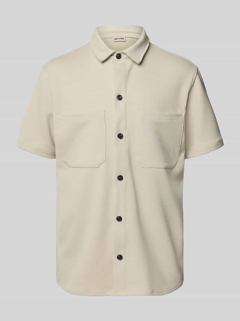 Only & Sons Regular fit overhemdjack met viscose model 'NEWKODYL'
