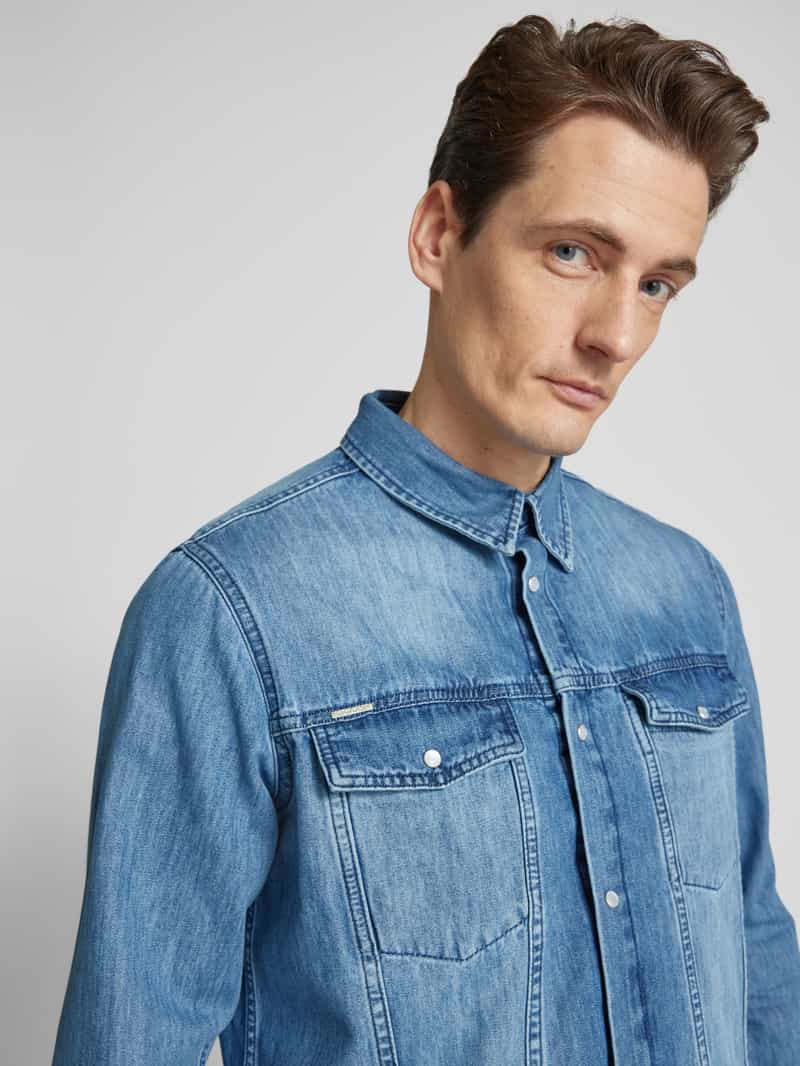 Antony Morato Jeansjack met borstzakken