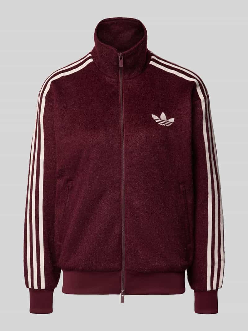 Adidas Originals Regular fit sweatjack met contraststrepen, model 'MOHAIR'