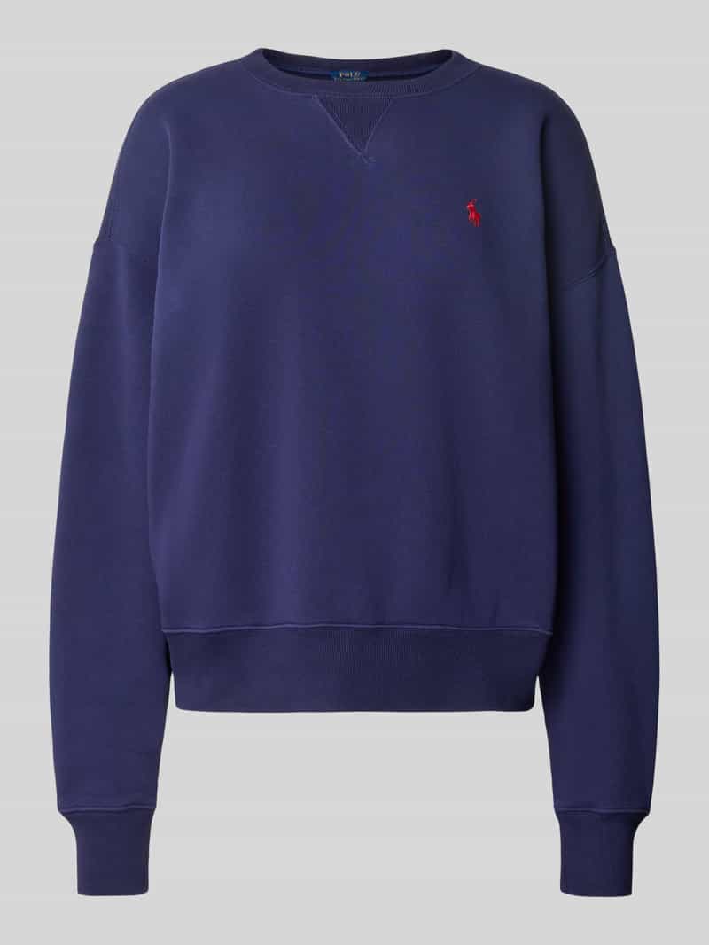 Polo Ralph Lauren Oversized sweatshirt met ribboorden