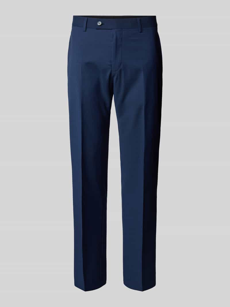 HECHTER PARIS Regular fit pantalon met persplooien