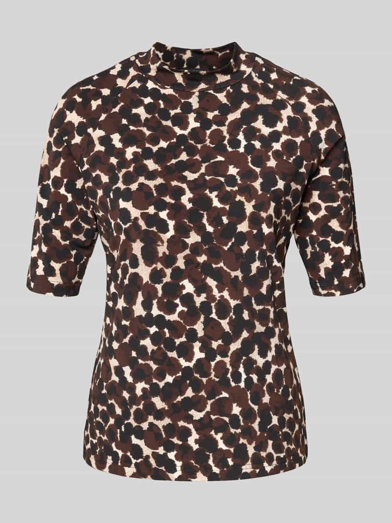 Betty Barclay T-shirt met opstaande kraag en 1 2-mouwen