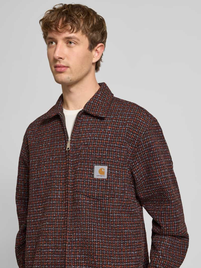 Carhartt Work In Progress Regular fit overhemdjack met ritssluiting model 'BELLAMY'