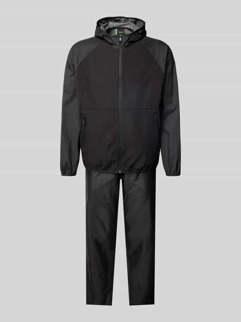 BOSS Green Trainingspak met labelprint