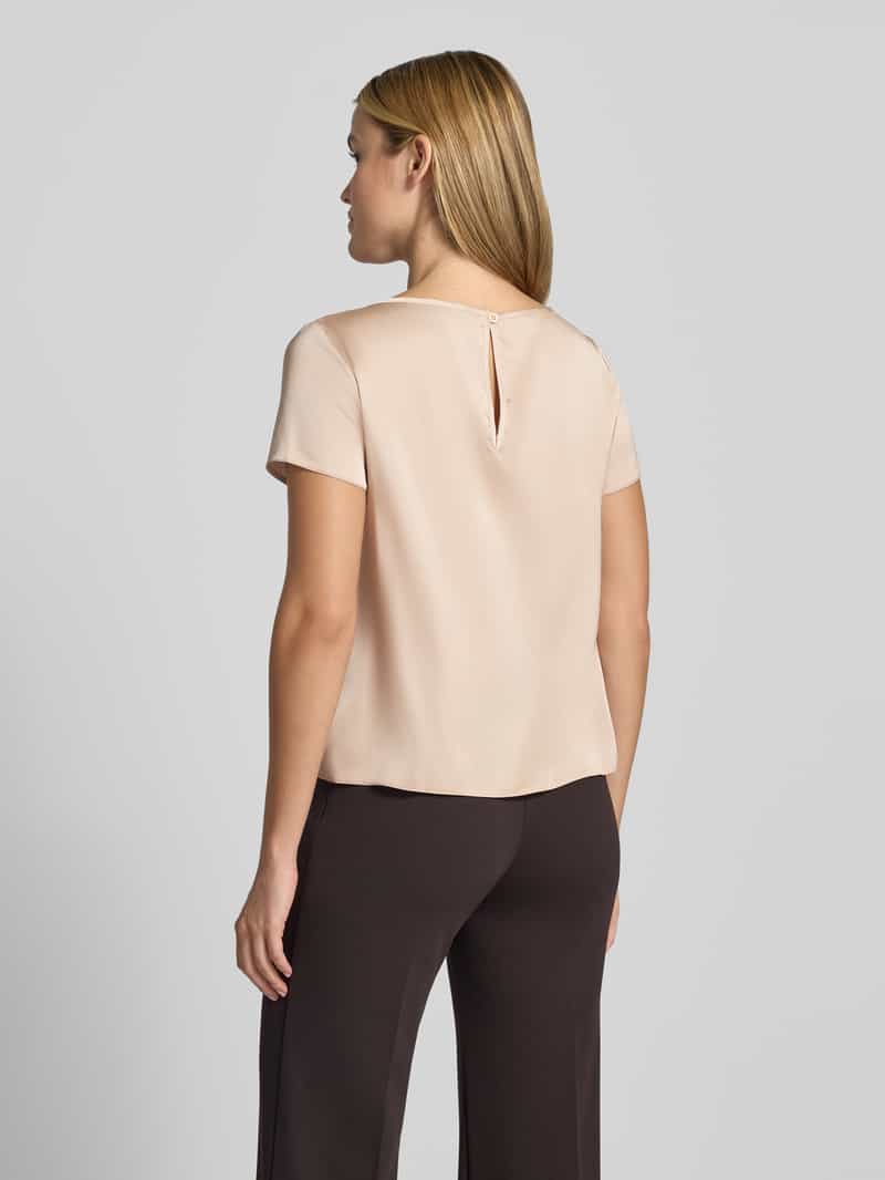 RINASCIMENTO Blouse van satijn met ronde hals