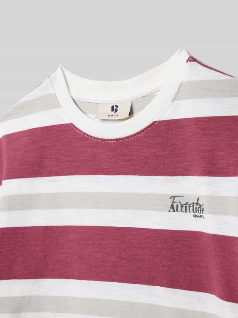 Garcia T-shirt met labelprint