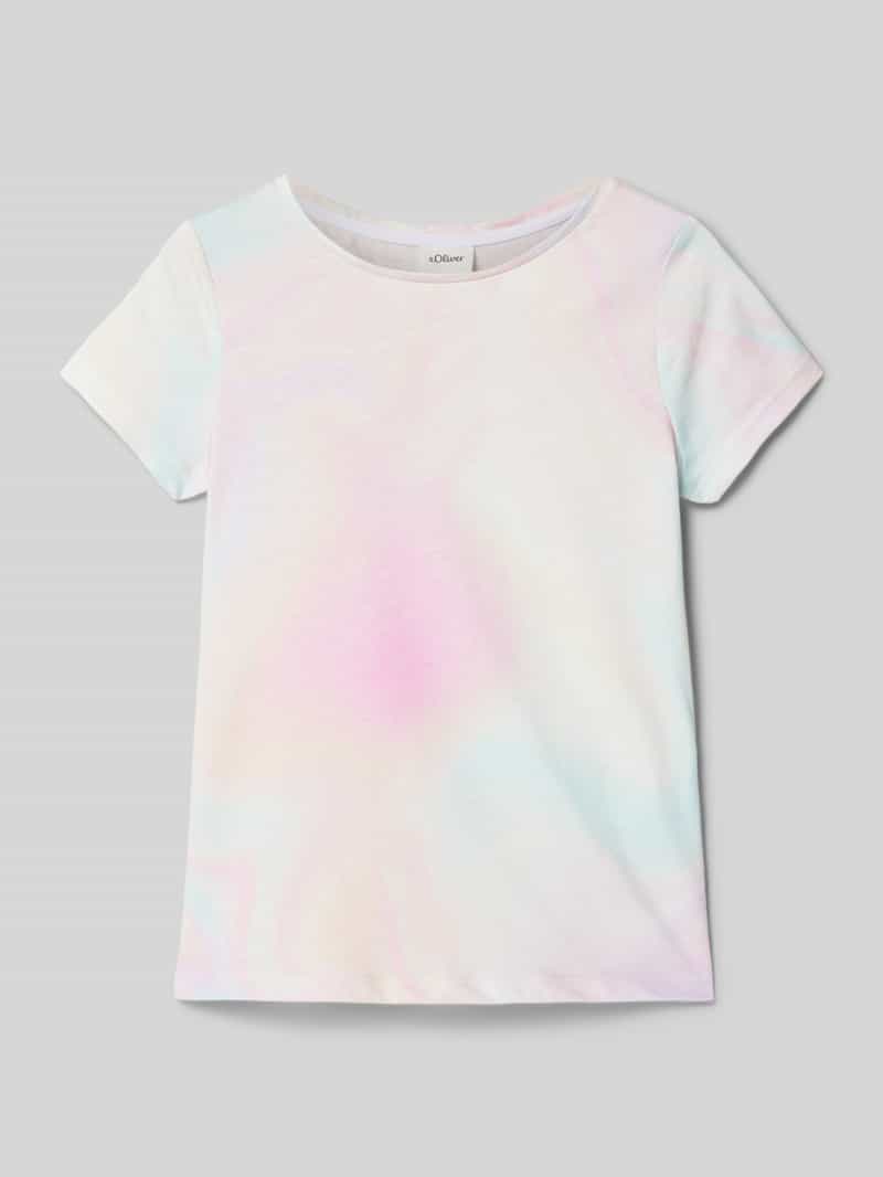 s.Oliver RED LABEL Regular fit T-shirt van puur katoen