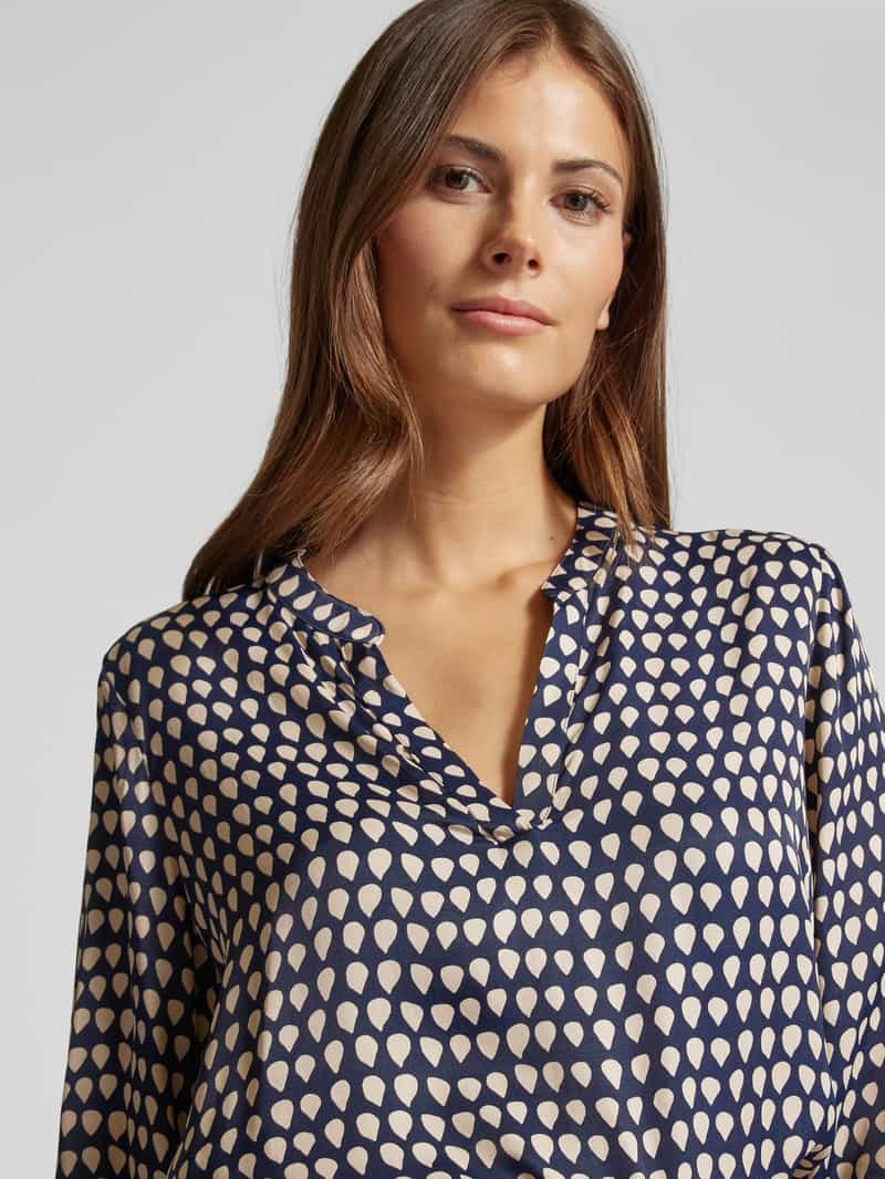 Eterna Comfort fit blouseshirt van viscose