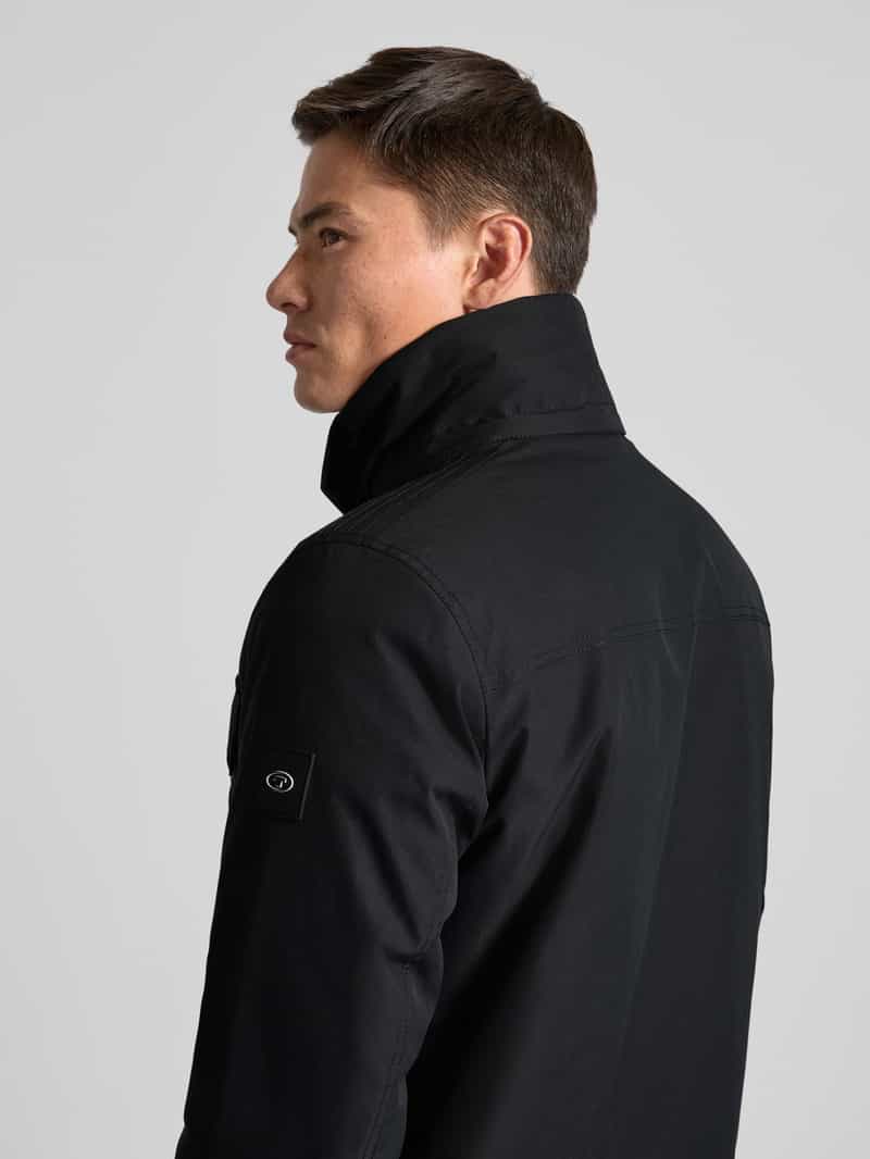 Tom Tailor Regular fit parka met afneembare capuchon en voering van imitatiebont