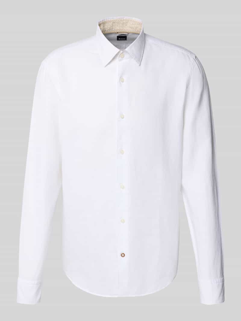 Boss Casual fit zakelijk overhemd met knoopsluiting