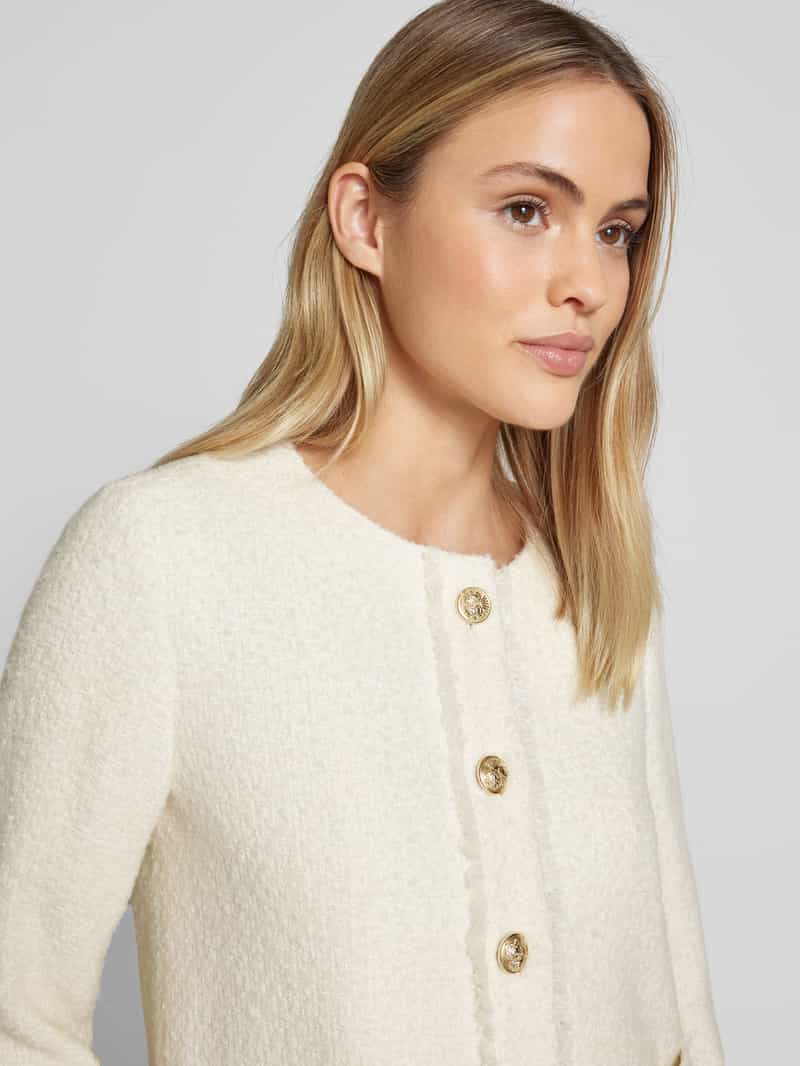WHITE LABEL Blazer met ronde hals