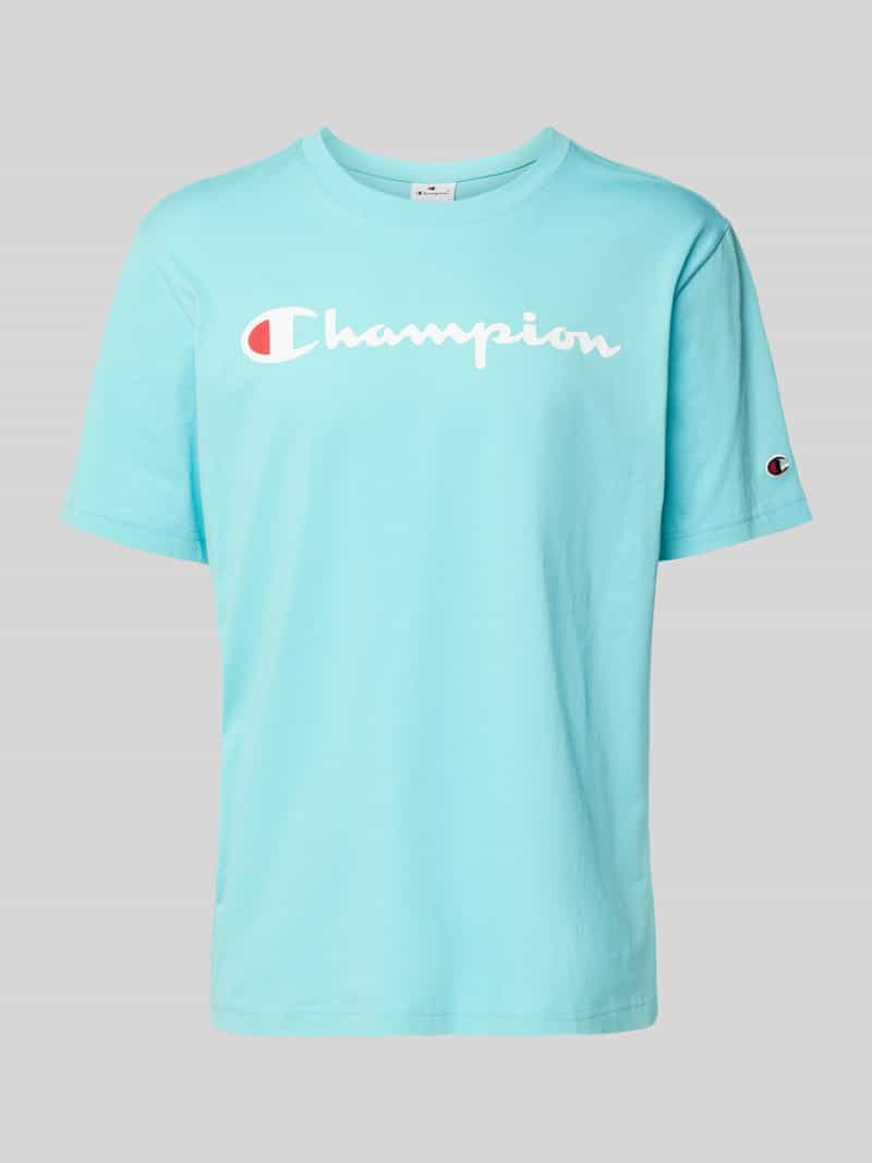 Champion T-shirt met labelprint