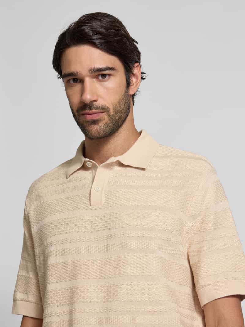 Selected Homme Relaxed fit poloshirt van puur katoen model 'FOAM'