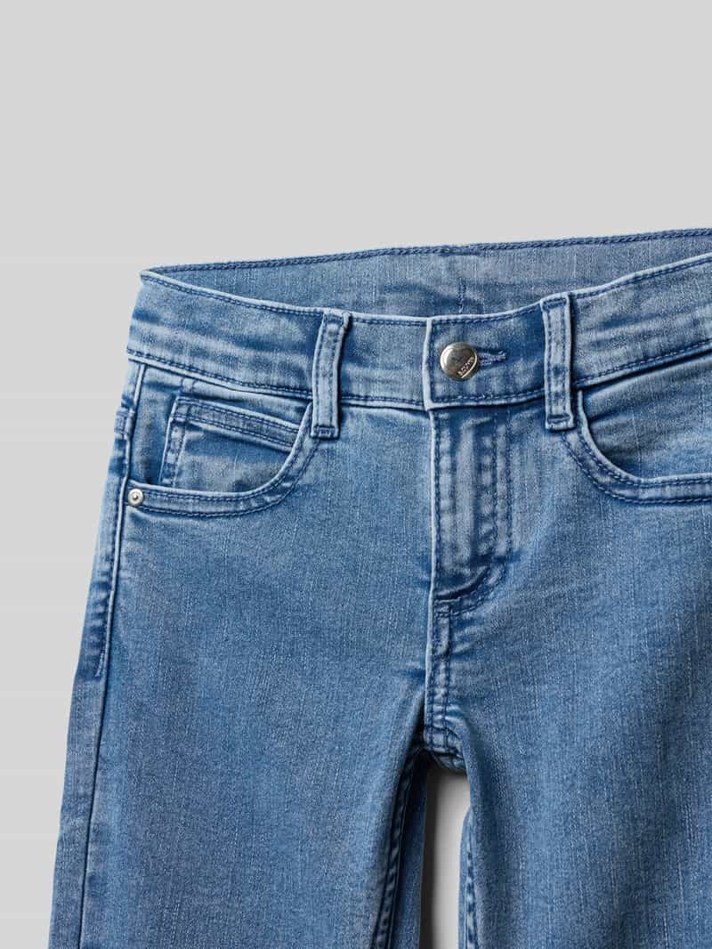 s.Oliver RED LABEL Straight fit jeans van katoenmix