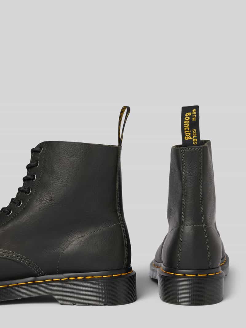 Dr. Martens Boots van leer met labeldetail model 'Pascal'
