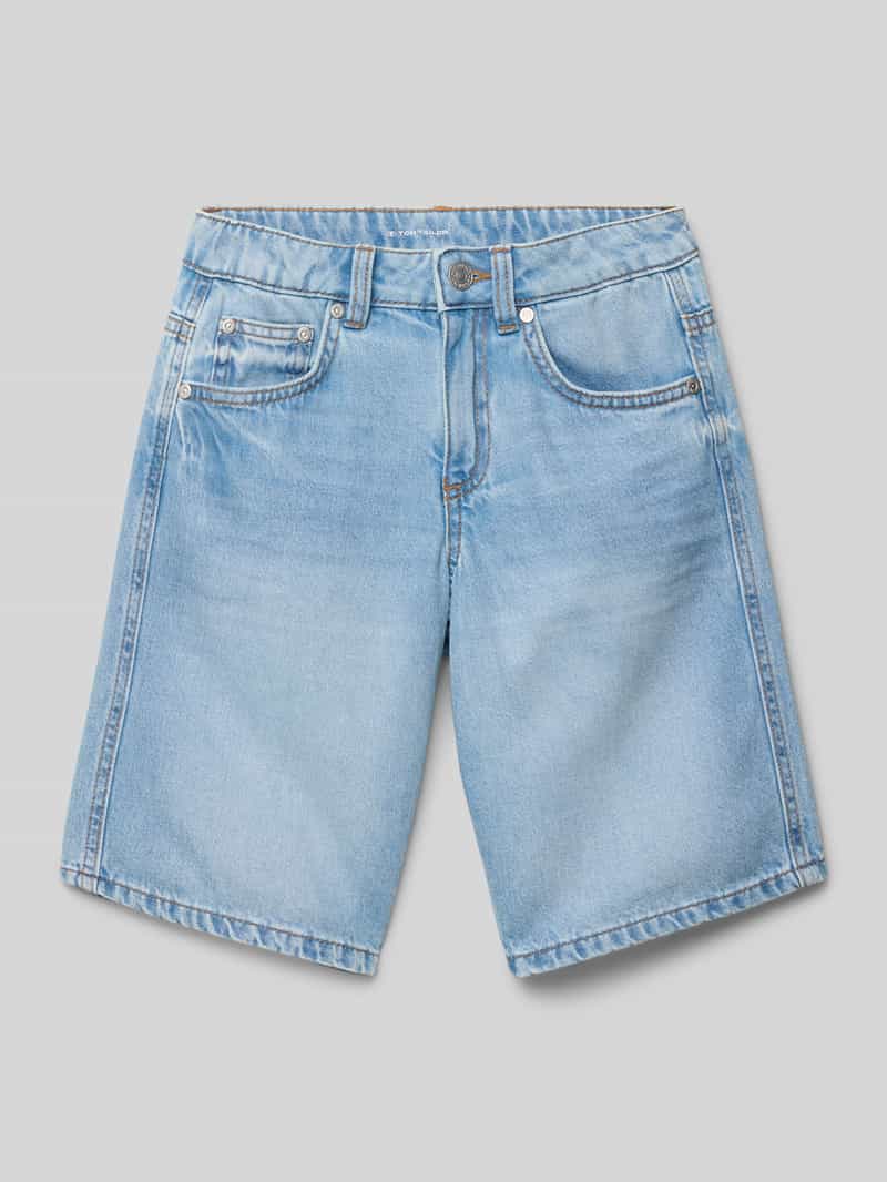 Tom Tailor Regular fit korte jeans van puur katoen