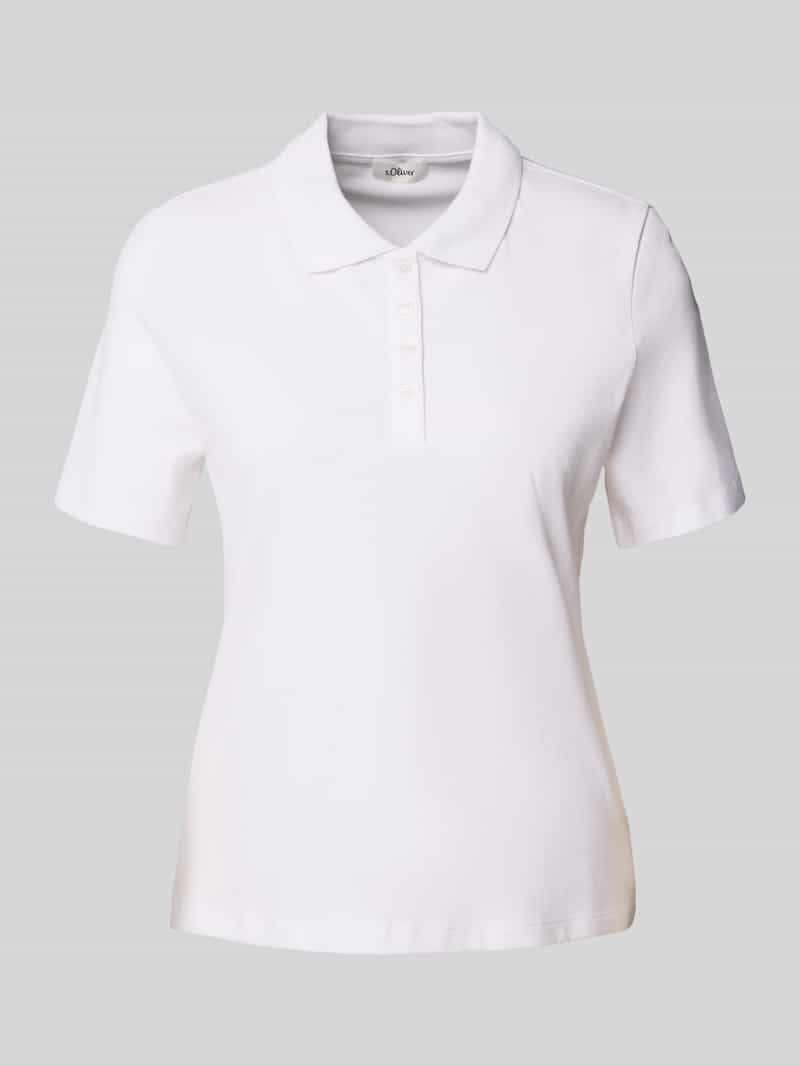 s.Oliver RED LABEL Regular fit poloshirt van katoenmix