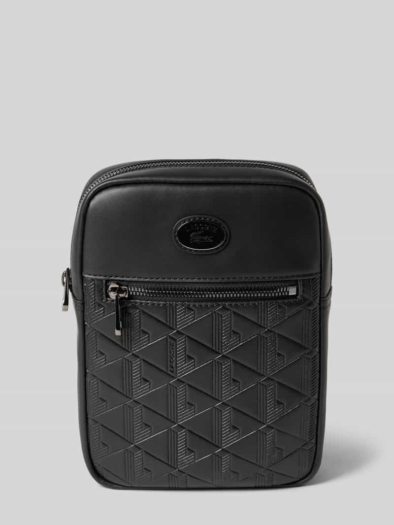 Lacoste Schoudertas met structuurmotief model 'CROSSOVER BAG'