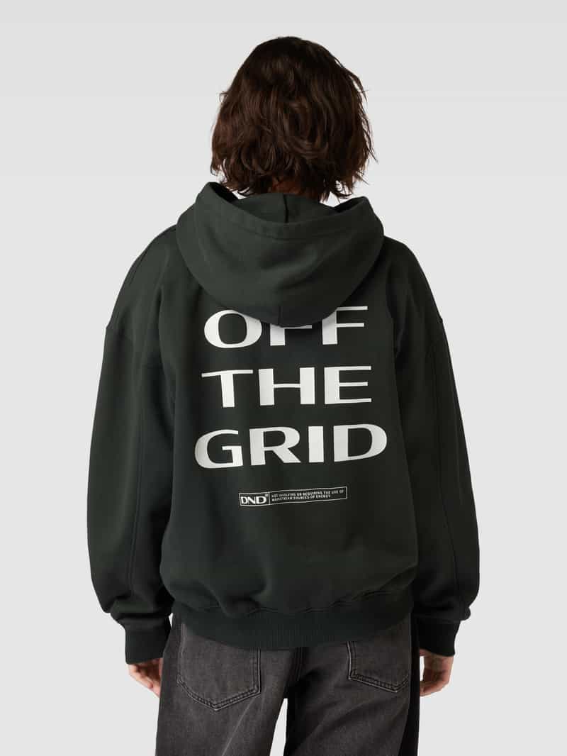 Oversized hoodie met kangoeroezak, model 'NAVISK' Pegador