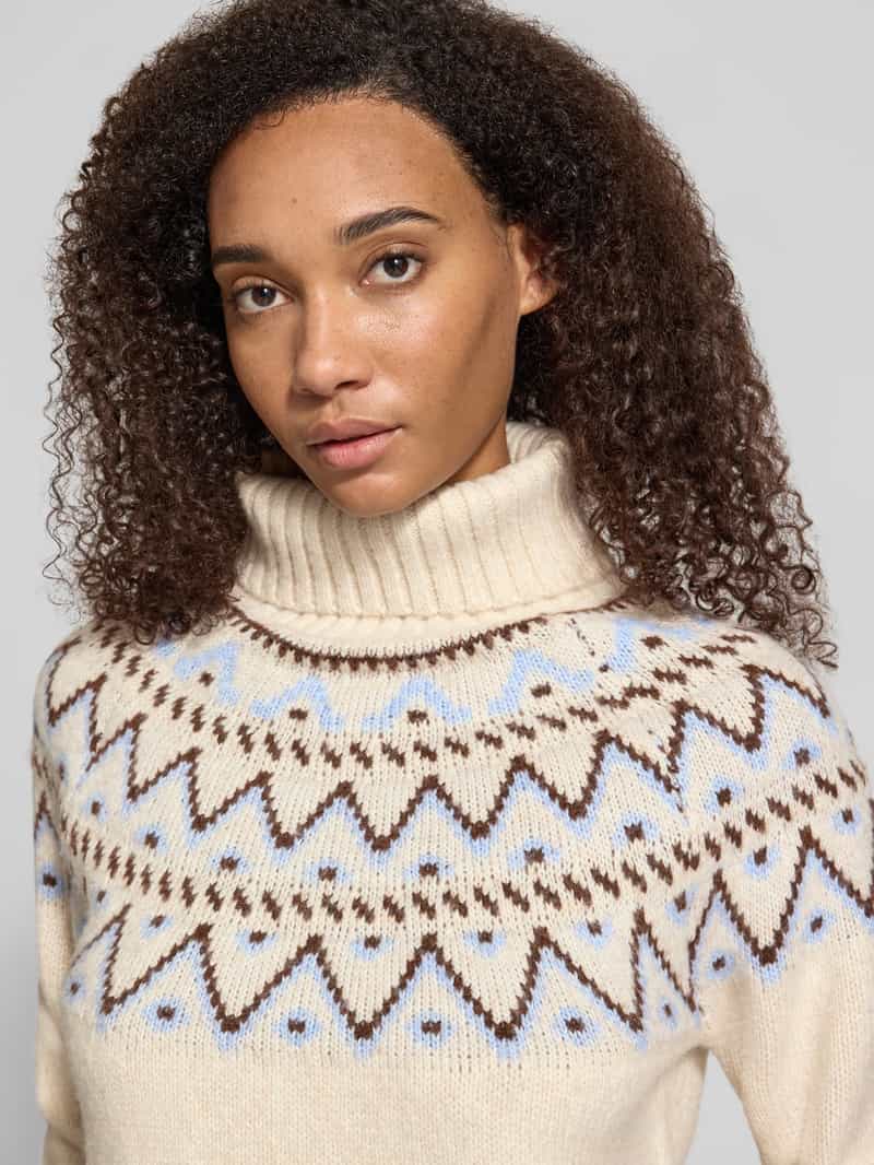 Pepe Jeans Pullover met col model 'ABIGAIL' beige, foto 4