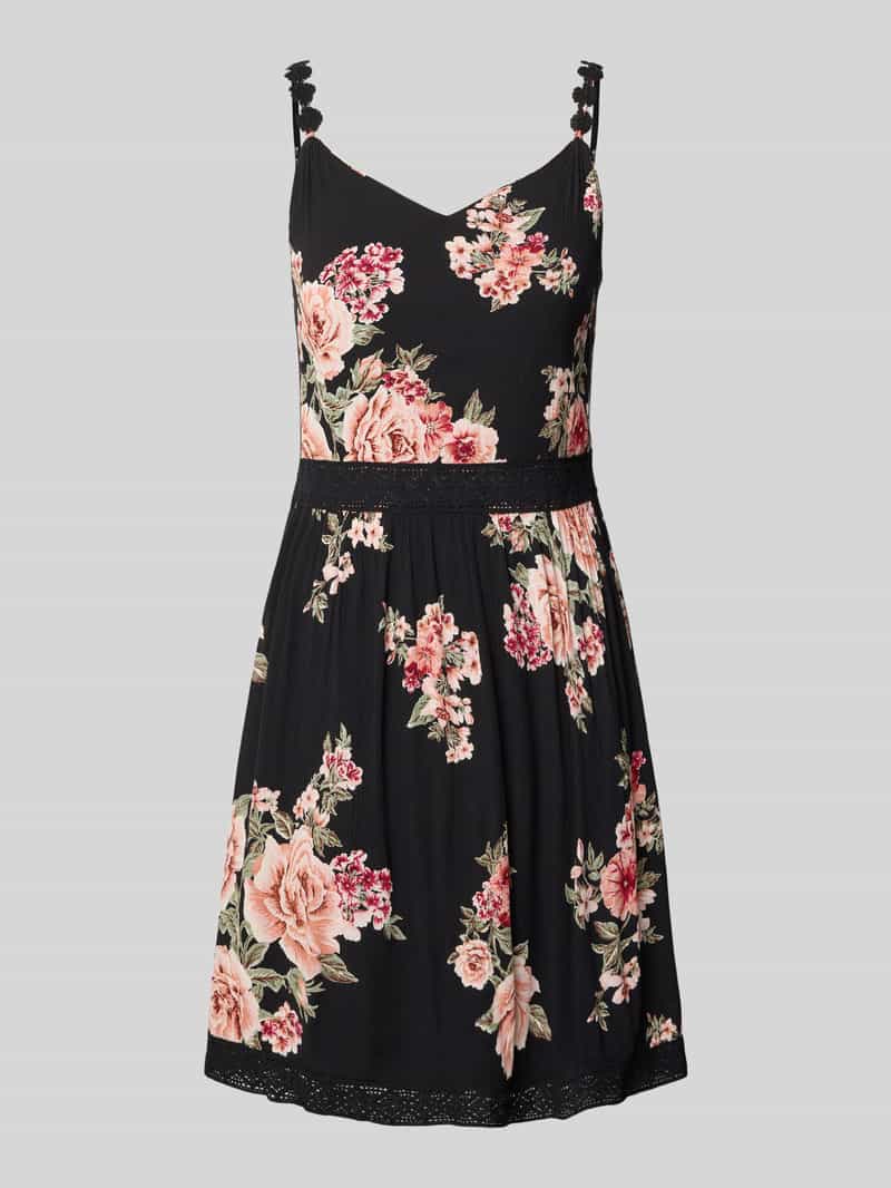 Only Getailleerde mini-jurk van pure viscose model 'KARMEN'