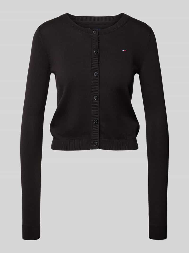 Tommy Jeans Regular fit cardigan van katoen