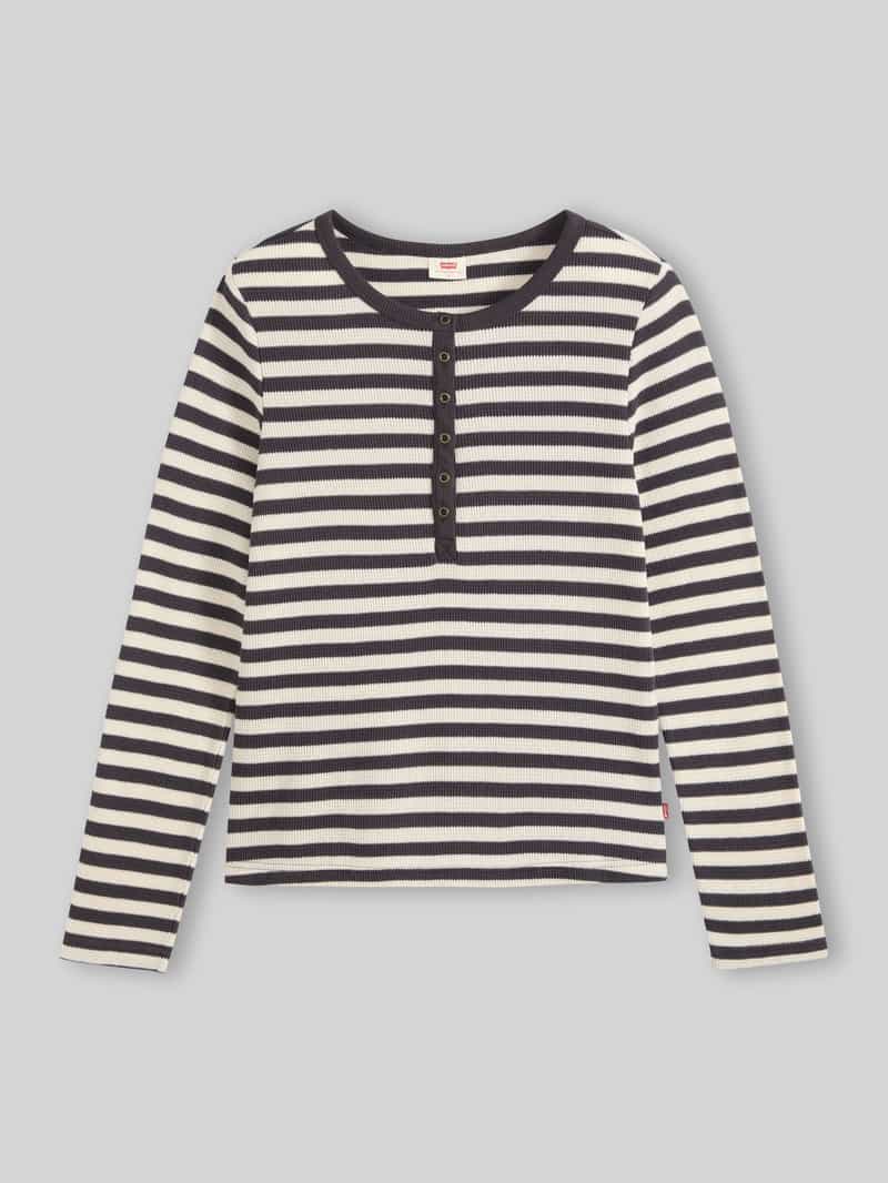 Levi's Slim fit shirt met lange mouwen van katoenmix model 'ROONEY'