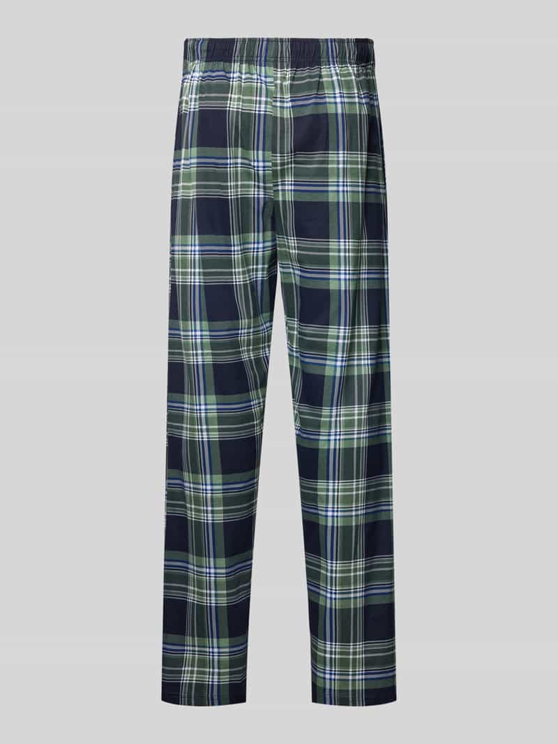 Christian Berg Men Pyjamabroek met elastische band en trekkoord