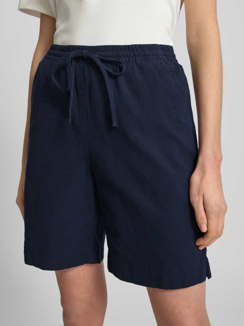 Soyaconcept Relaxed fit korte broek met elastische band model 'Cissie'