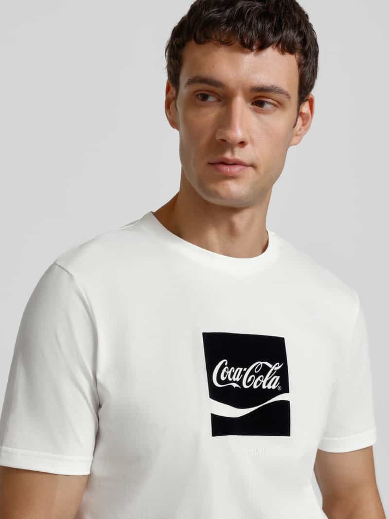 Antony Morato T-shirt met labelprint