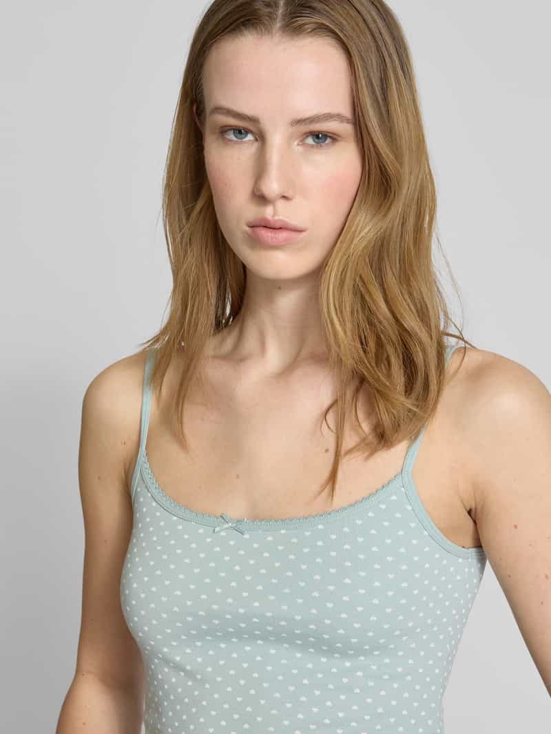 Review Top met bandjes en strikdetail