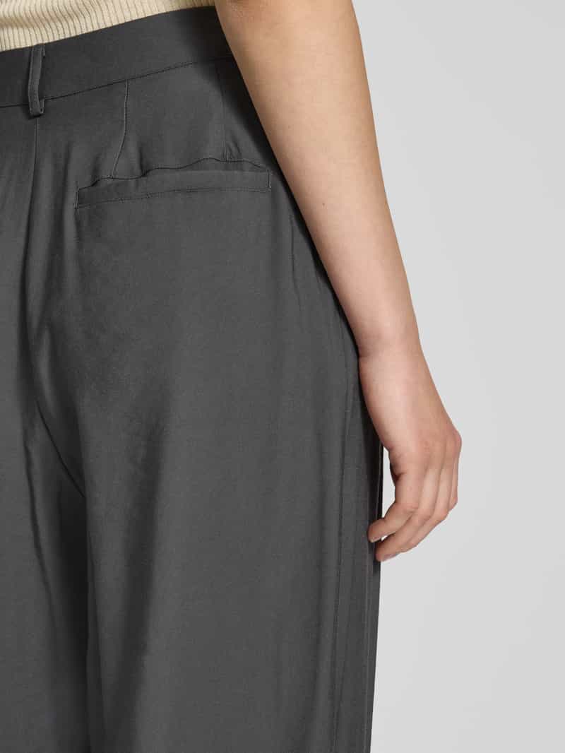 LeGer by Lena Gercke Wide leg stoffen broek met bandplooien model 'Draco'