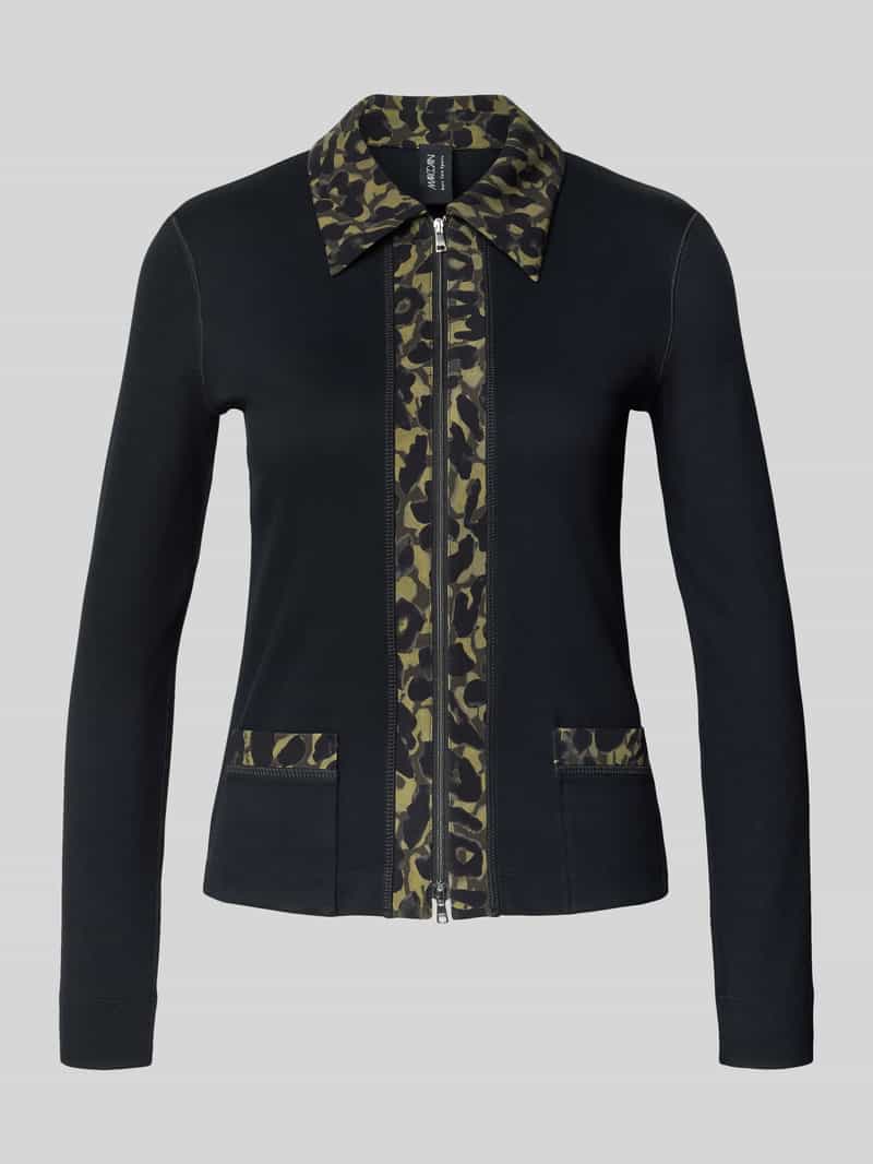 Marc Cain Cardigan met platte kraag