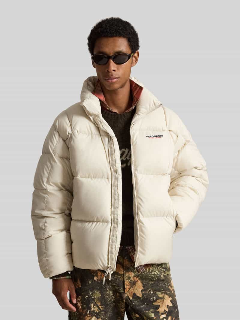 Polo Ralph Lauren Regular fit gewatteerd jack met logodetail