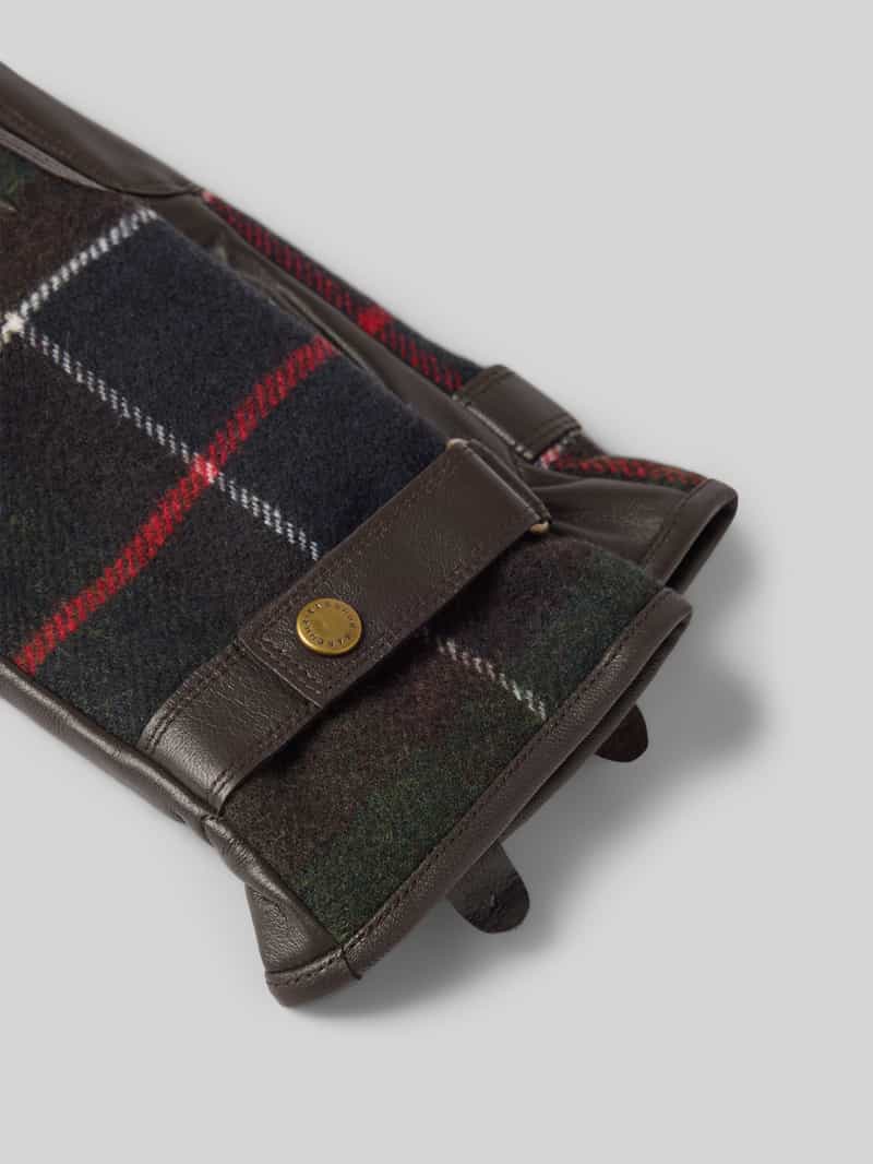 Barbour Handschoenen met leren binnenoppervlak en wol model 'AUBREY'