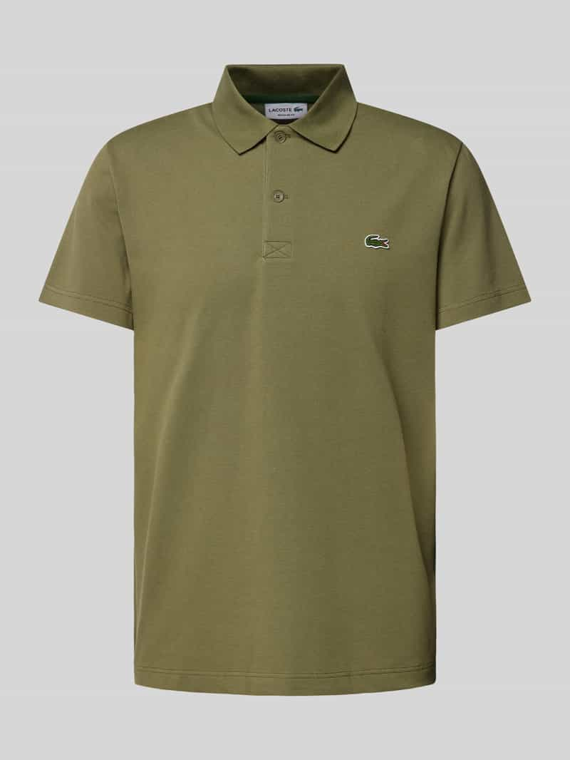 Lacoste Poloshirt met labeldetail